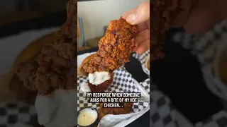 Nashville Hot Chicken Tenders are sacred!  #detroit #blackownedbusiness #FatDaddys