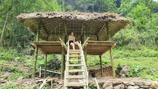 Poorgirl/ Completing the stairs for a beautiful small house _ Lý Thị Tâm