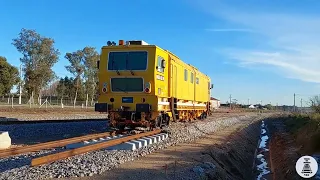 Ferrocarril Central, avances de la obra.