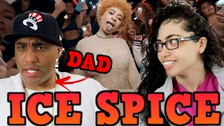 MY DAD REACTS TO Ice Spice Bikini Bottom Official Music Video REACTION