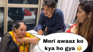 Mami ki awaaz ko kya ho gya 😳 @SakshiLehri @ShikhaLehri | Mani Lehri vlogs