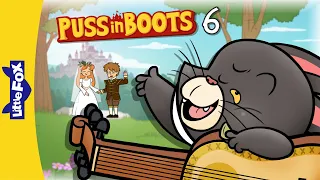 Puss in Boots 6 | 12 min | Carabas and Princess Finona | Royal Wedding | Fairy Tales | Little Fox