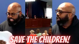 Pastor John Amanchukwu GOES OFF at a School Board Meeting About LGBT Books in School Libraries