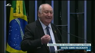 Sobreviventes do holocausto compartilham memórias no Senado