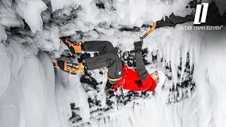 The First Ascent of the Worlds HARDEST Ice Climb | ft. Tim Emmett and Klemen Premr