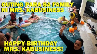 HBD MRS.KB"FAMILY OUTING,SIMPLE PERO SOLID ANG PAGMAMAHALAN