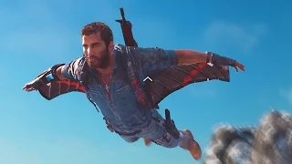 LONGEST WINGSUIT FLIGHT! (Just Cause 3 Funny Moments)