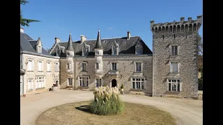 Magnificent castle near Angoulême for sale