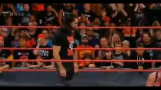 WWE Raw 8 7 17  Seth Rollins Save Dean Ambrose from cemsaro