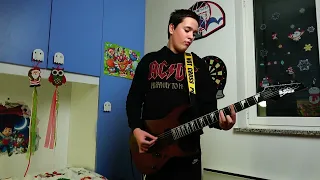 Blitzkrieg Bop -  Ramones - Backtrack practice on electric guitar