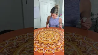 36” Ray of Sunshine Mandala ☀️