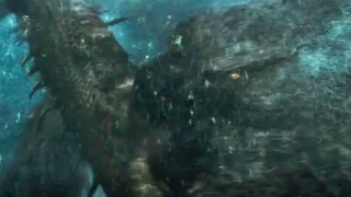 Godzilla vs Ghidorah in Mexico (no background music) - Godzilla: King of the Monsters