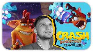 КРАШ В НОВОМ (Стрим) - Crash Bandicoot 4: It`s About Time #1 - Прохождение