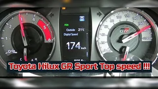 Toyota Hilux GR Sport 2023 Top Speed !!!