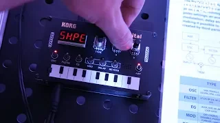 Korg NTS-1 Digital Synthesizer Sounds SuperBooth 2019