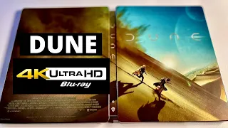 Dune (2021) Limited Edition 4k UHD Blu-ray (Steelbook) Unboxing