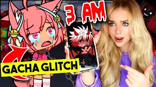 DO NOT PLAY GACHA LIFE AT 3 AM... (THE GACHA GLITCHES ARE REAL!) *SCARY*