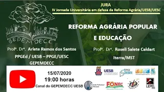 Reforma Agrária Popular e Educação