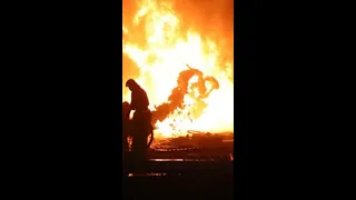 Безпілотник знищив нафтобазу в Орловській області росії #війна #новини #зеленський