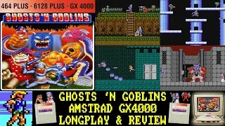 [AMSTRAD GX4000] Ghosts 'N Goblins - Longplay & Review