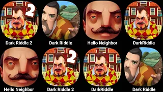 Dark Riddle 4 ( Dark Riddle 3 + Dark Riddle 2 + Dark Riddle Classic + Hello Neighbor 3 ) Dark Riddle