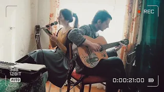 The Beatles - Yesterday (acoustic acover by Андрей Авадюнь | Яна Саренкова )