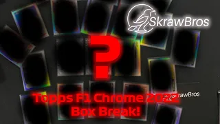 2022 Topps Chrome F1 Box Break - FIRST AUTO!