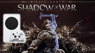 MIDDLE EARTH SHADOW OF WAR | XBOX SERIES S | 30 FPS | ВНУТРИ ВСЕЛЕННОЙ ВЛАСТЕЛИНА КОЛЕЦ!