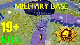 Land on military base | 19 kill Pubg mobile | pubg mobile gameplay