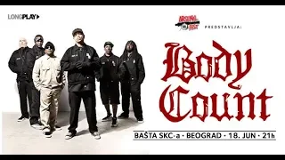 Body Count - Intro/Raining blood/Postmortem (Live in Serbia)