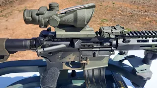 BCM rifle accuracy. 62 grain 1/7 twist. 100 yards