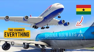 Ghana Airways The Country’s Airline Carrier Is To Be Partnered With Kenya Airways