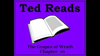 The Grapes of Wrath John Steinbeck Chapter 10