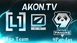 ДОТА2 [RU] 9Pandas vs L1ga Team [bo3] DreamLeague S22, Closed Qualifier, Lower Bracket, Round 1