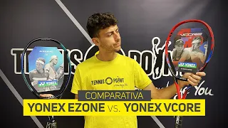 ¿Cuál es la diferencia entre la Yonex EZONE 100 y la VCORE 100? | Tennis-Point