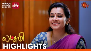 Lakshmi - Highlights | 22 April 2024 | New Tamil Serial | Sun TV