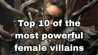 Top 10 of the most powerful female villains #anime #top10most #cricketplayer #onepiece #animewolrd