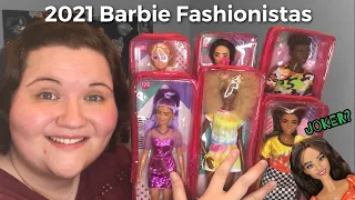 Barbie Fashionista 2021 Wave 2 Unboxing 📦 #177-#183