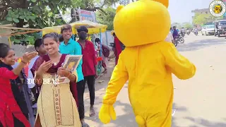 Teddy  bear Frank on school girl full funny video teddy bear more videos  KV YouTube channel