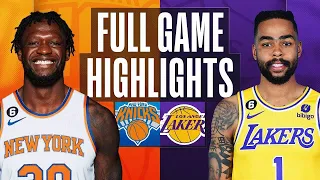 New York Knicks vs. Los Angeles Lakers Full Game Highlights | Mar 12 | 2022-2023 NBA Season