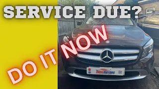 ENGINE OIL CHANGE MERCEDES GLA