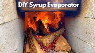 How to make a DIY Maple Syrup Evaporator! Make your own maple syrup at home!