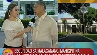 UB: Seguridad sa Malacañang, mahigpit na kasunod ng inagurasyon ni Duterte mamaya