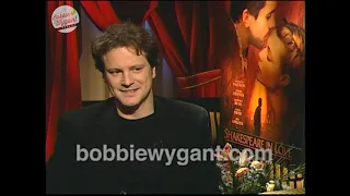 Colin Firth "Shakespeare In Love" 11/21/98 - Bobbie Wygant Archive