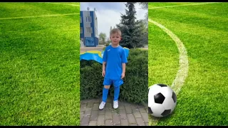 Юні футболісти "Кремінь" 2017 вітають свого тренера Антона Диндікова з Днем народження