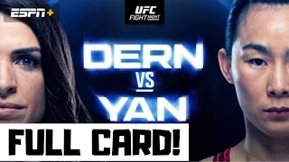 UFC Fight Night Dern vs Yan Predictions & Full Card Betting Breakdown UFC Vegas 61