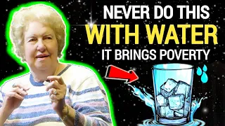 5 Things you should STOP DOING with Water, THEY ATTRACT POVERTY AND RUIN Delores Cannon.