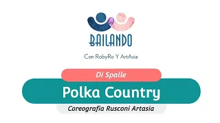 Polka Country di spalle (Ievan Polkka) coreografia maestri Roberto e Paola