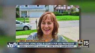 Crews search for a second day for missing ASU professor