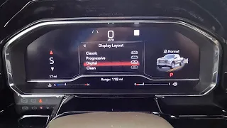 2023 GMC Sierra - How To Change The Display Layout Design